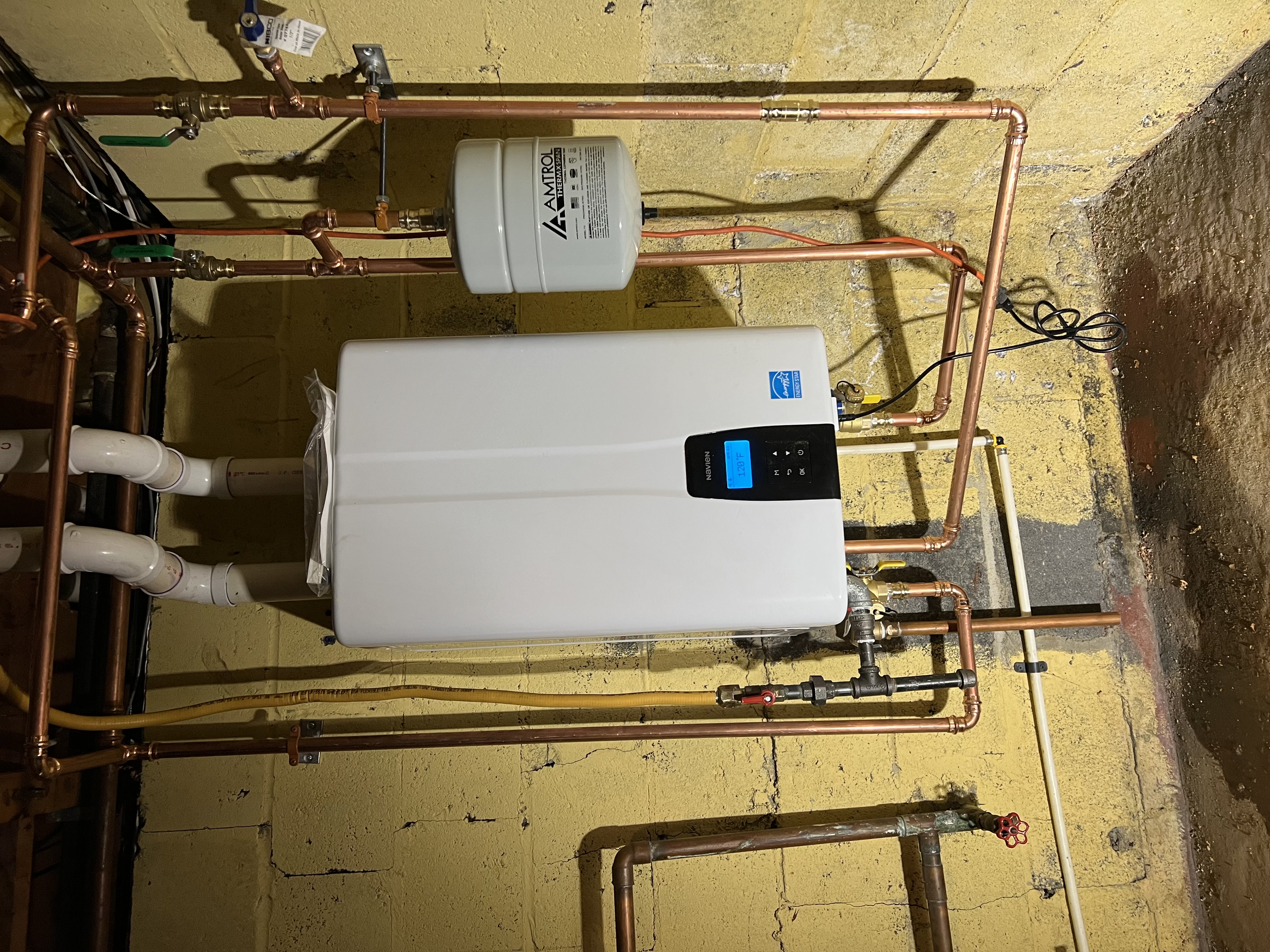 Tankless with Expansion Tank